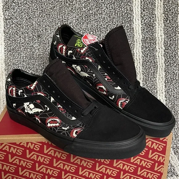 Vans Old Skool Glow Frights Black/Black WMNS - Picture 6 of 16